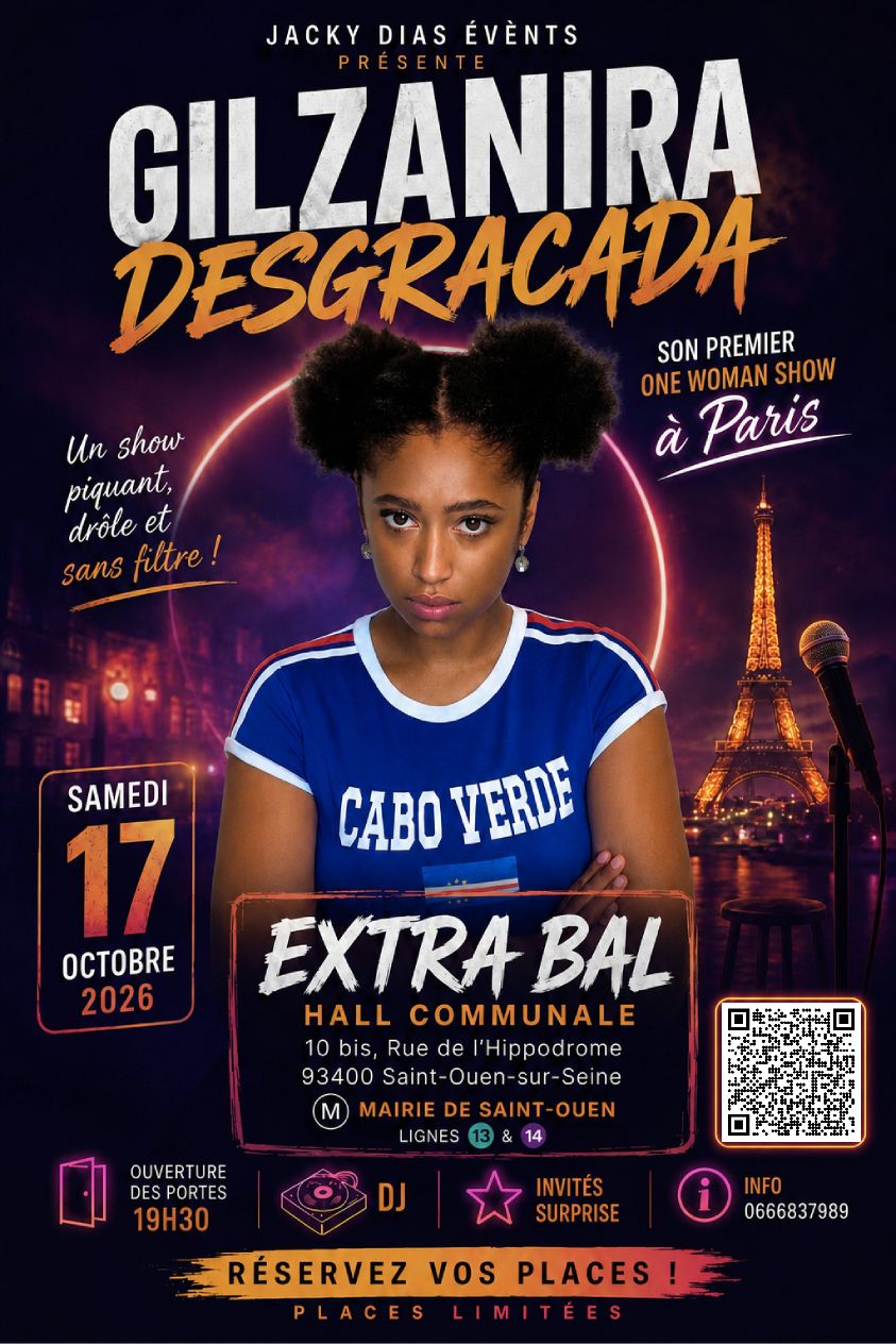 Affiche GILZANIRA DESGRACADA, samedi 17 octobre 2026, Extra Bal Saint-Ouen